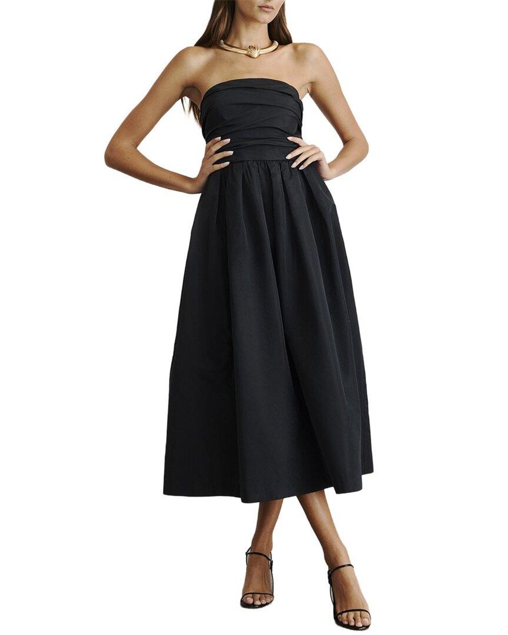 Tanya Taylor Black Mina Dress