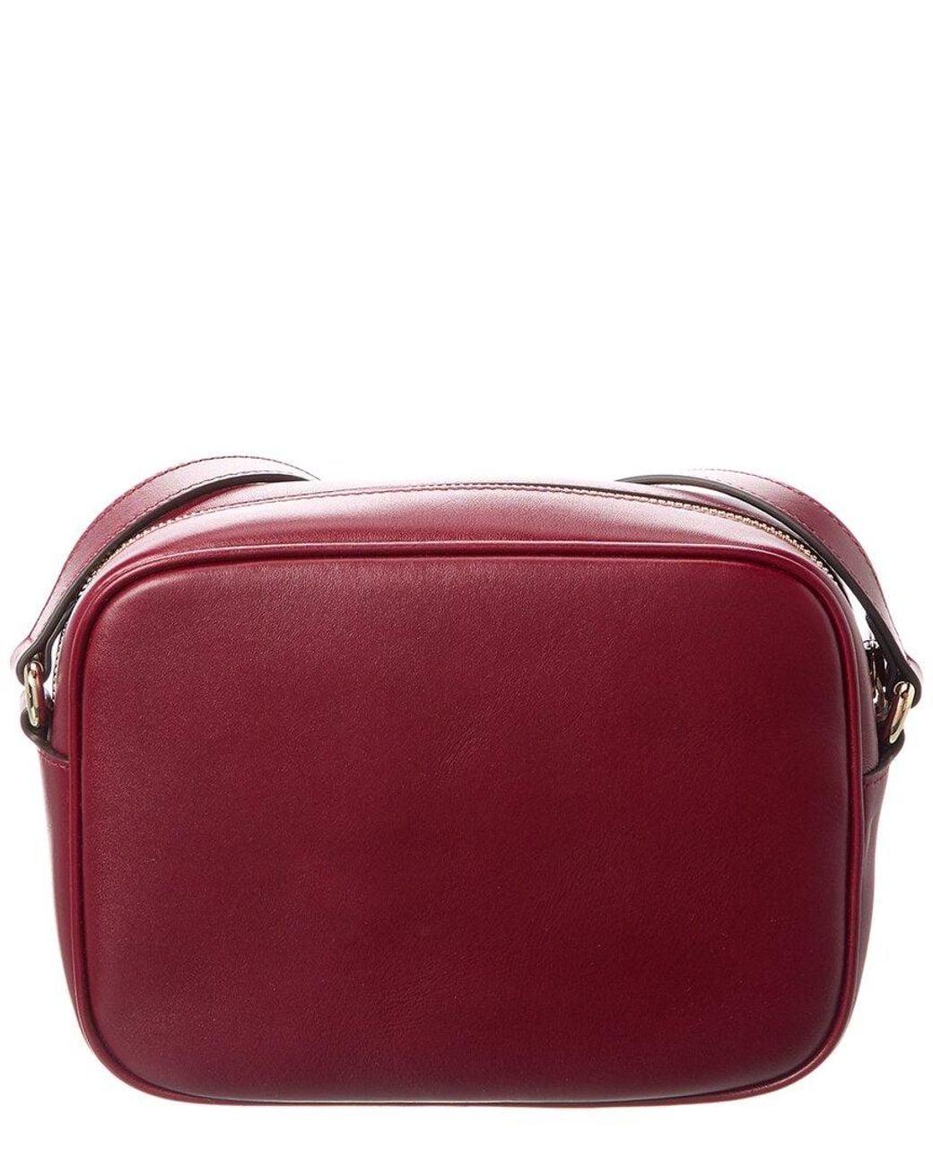 Gucci Red Blondie Mini Leather Camera Bag