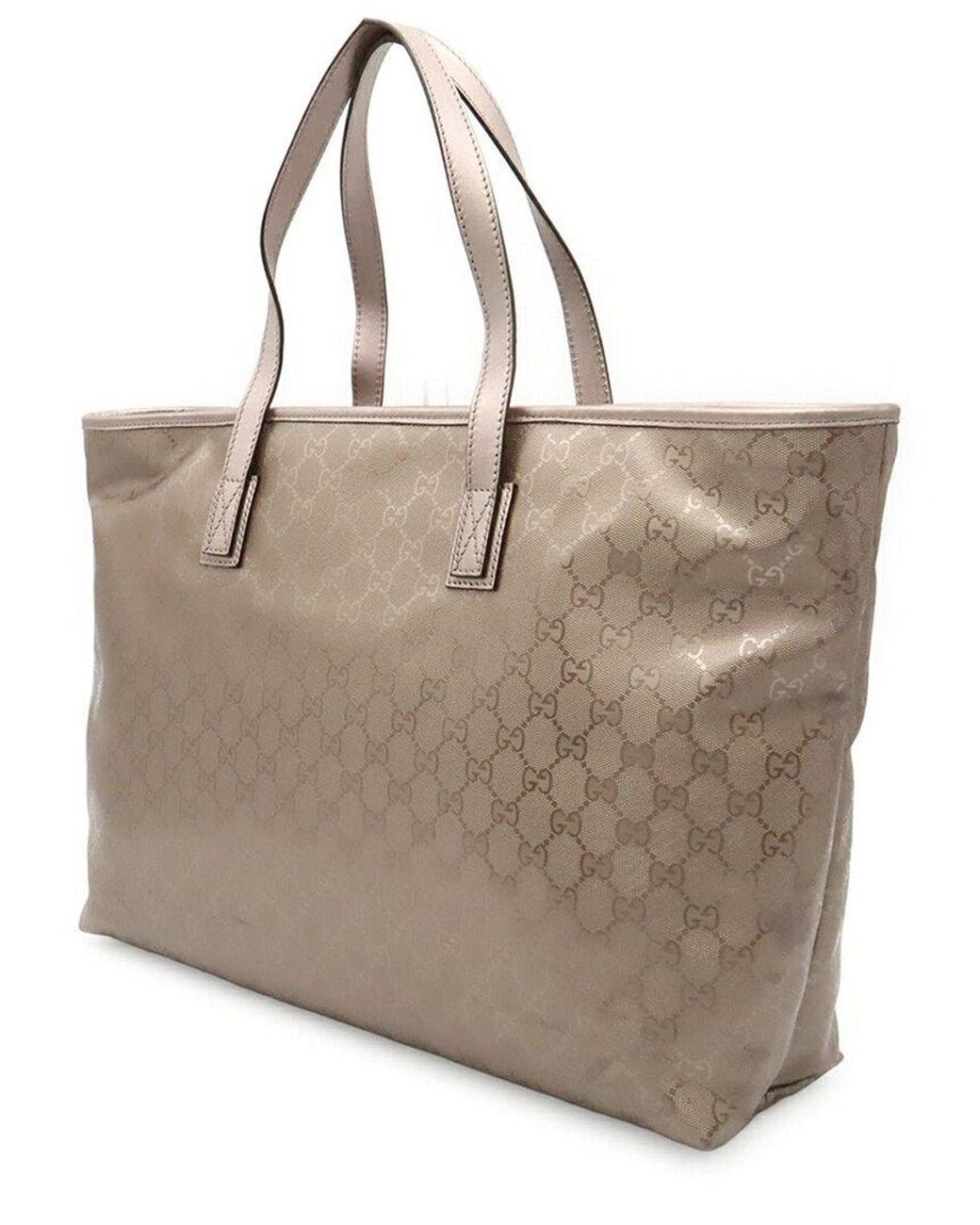 Gucci Brown Gg Imprime Tote (Authentic Pre-Loved)
