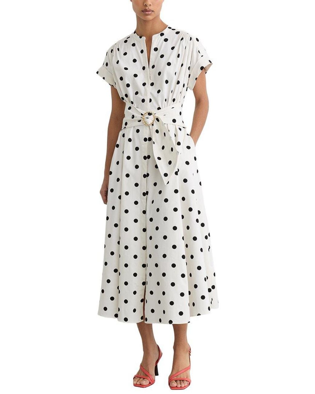 Reiss White Sawyer Dress