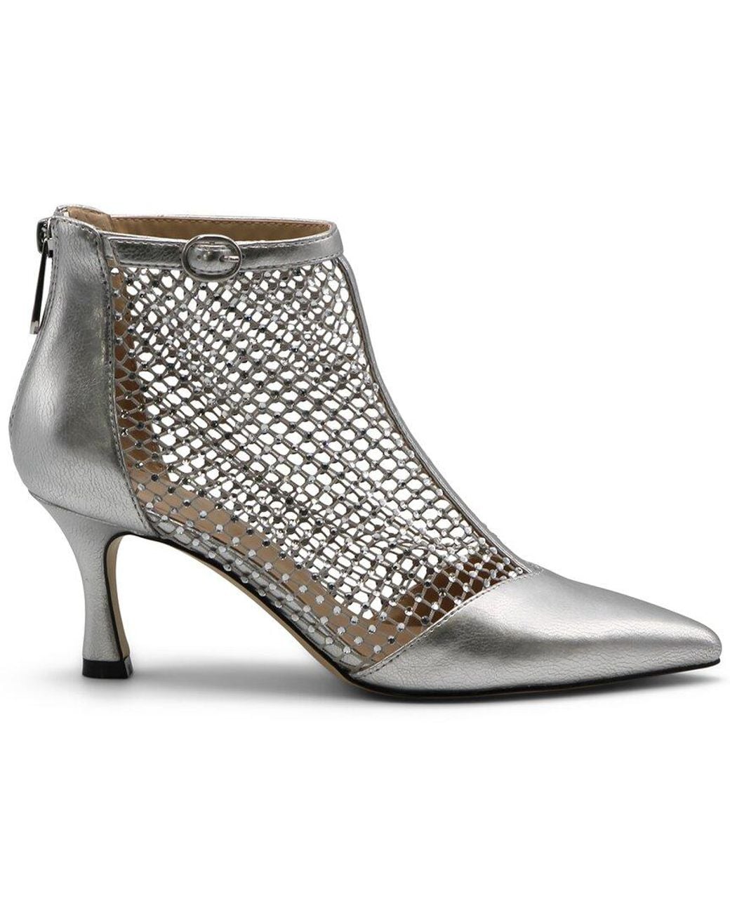 Charles David White Arnie Mesh Bootie