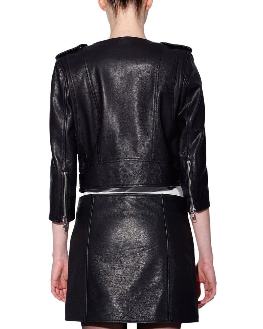 Walter Baker Black Jamison Leather Jacket