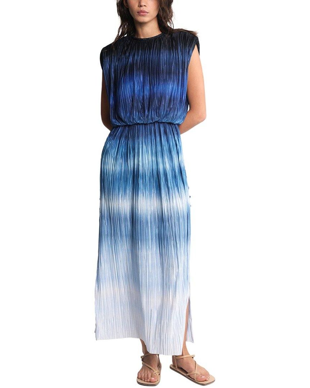 Sabina Musayev Blue Calista Dress