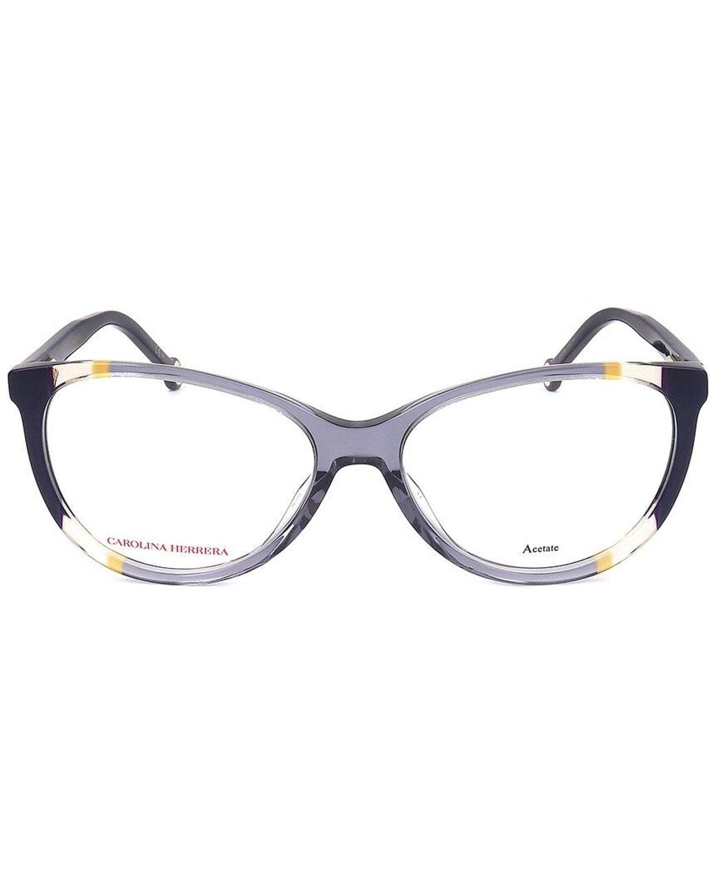 Carolina Herrera Blue Ch 0064 55Mm Optical Frames
