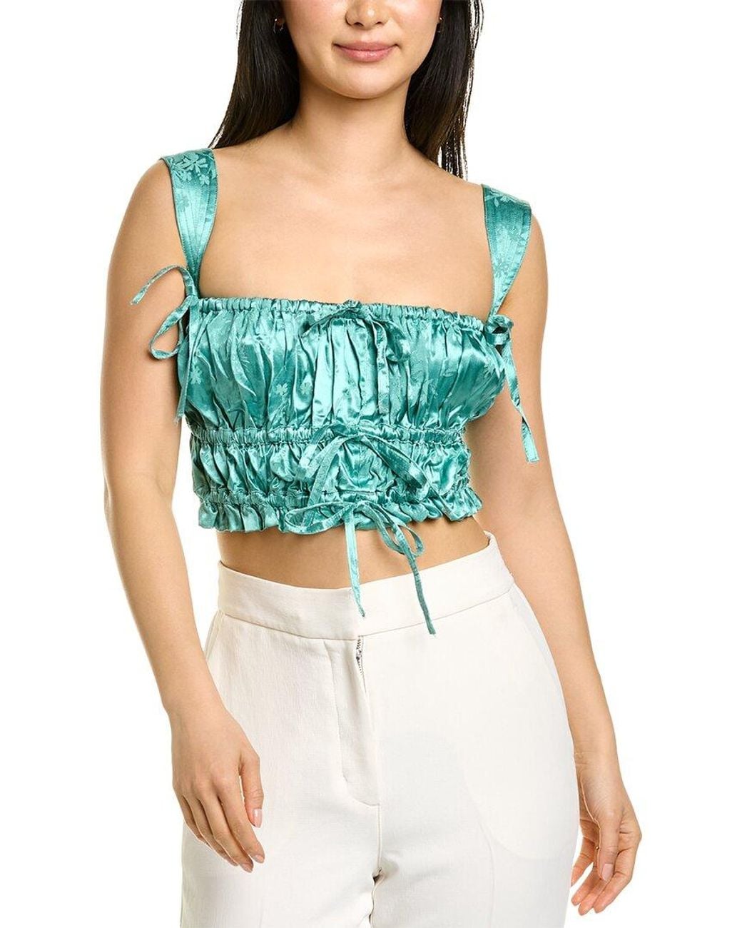 Sabina Musayev Blue Irma Top