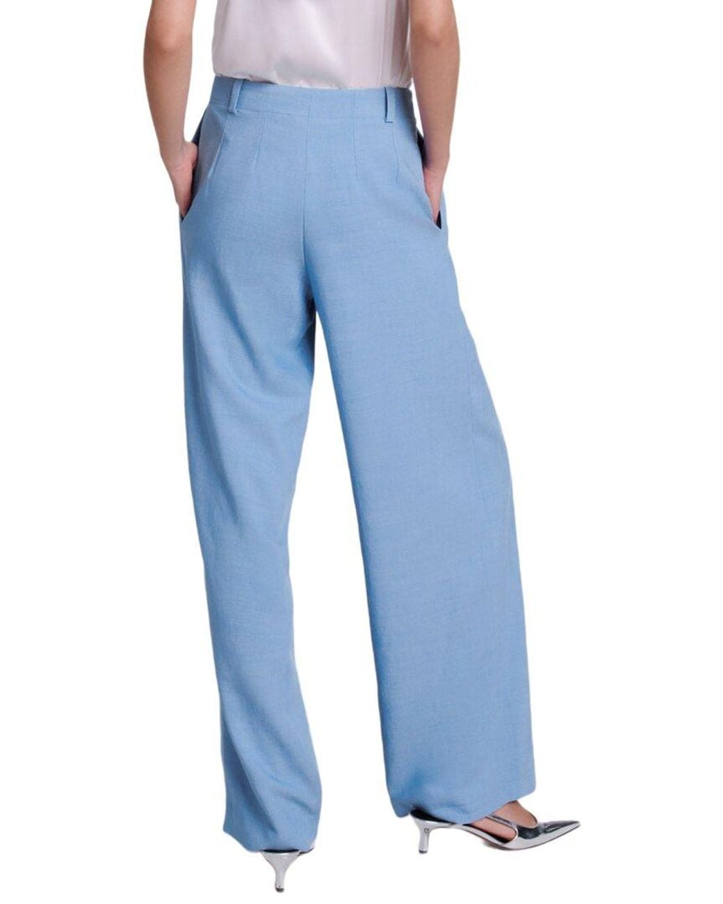 Maje Blue Pant