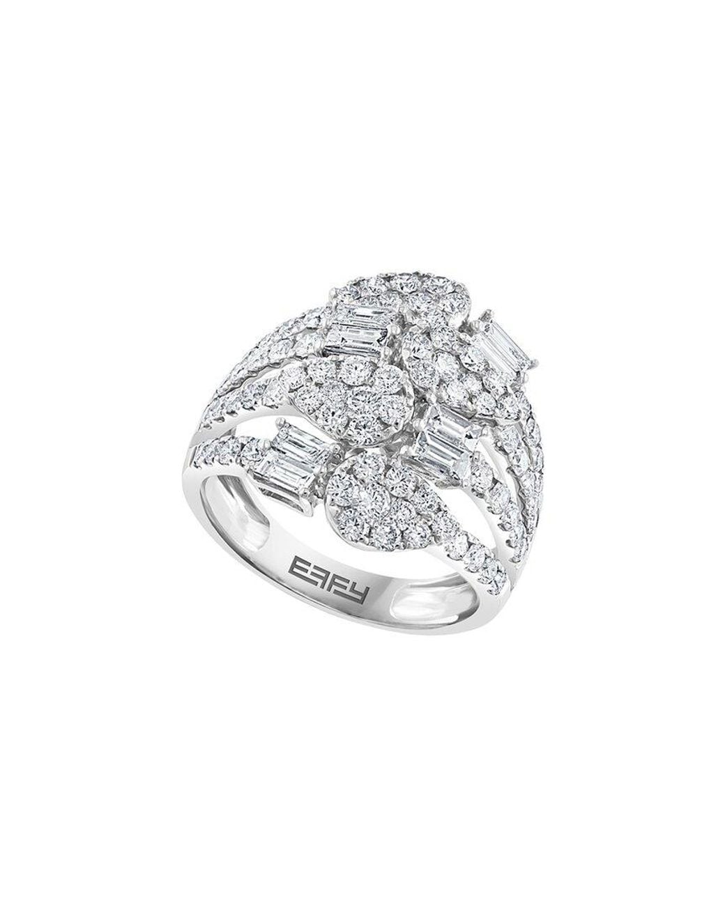 Effy Fine Jewelry White 14K 1.92 Ct. Tw. Diamond Ring