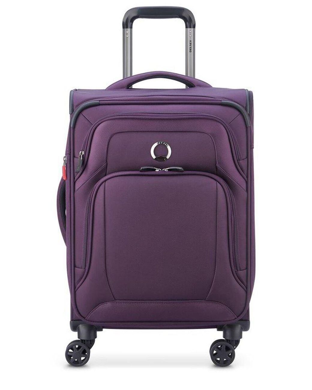Delsey Optimax Lite Expandable Carryon in Purple Lyst