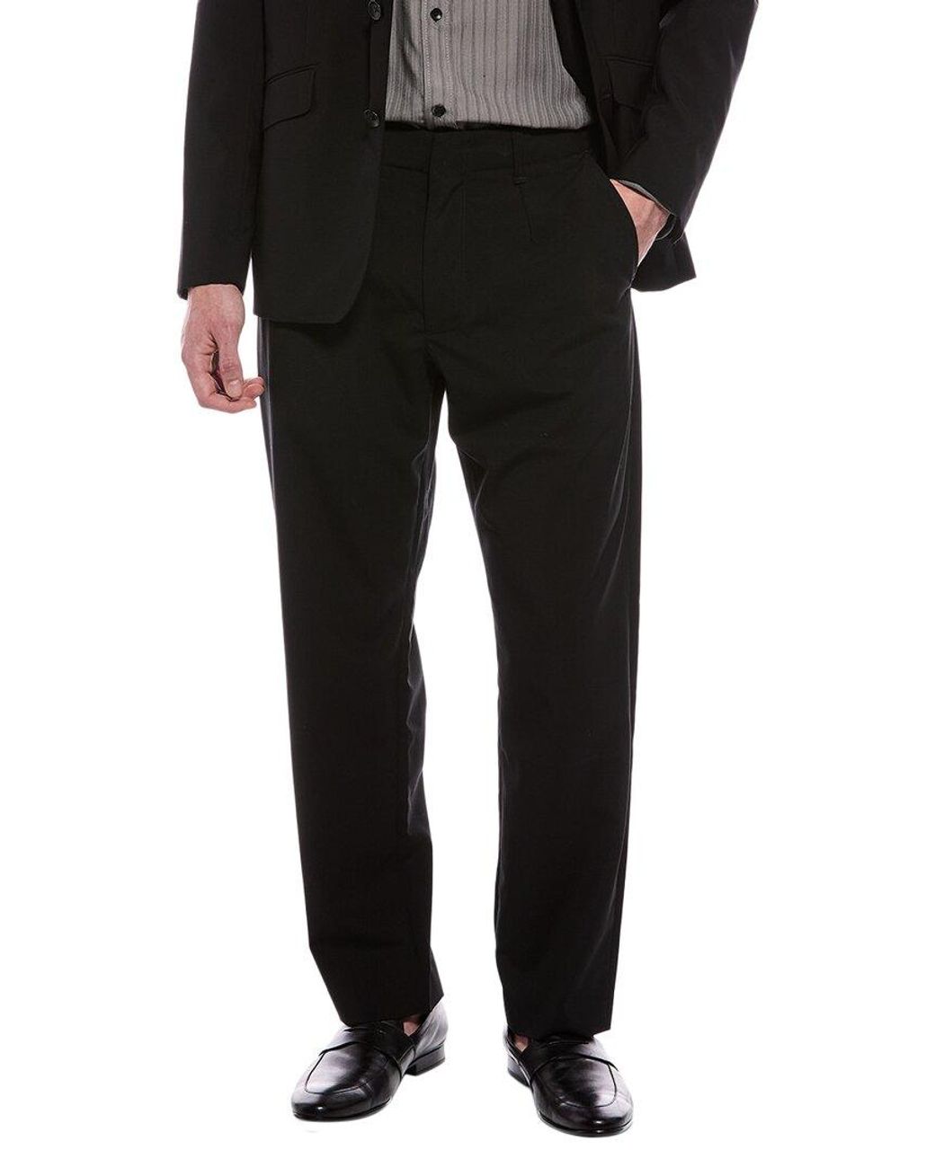 Rag & Bone Black Shift Ripstop Wool-Blend Trouser for men