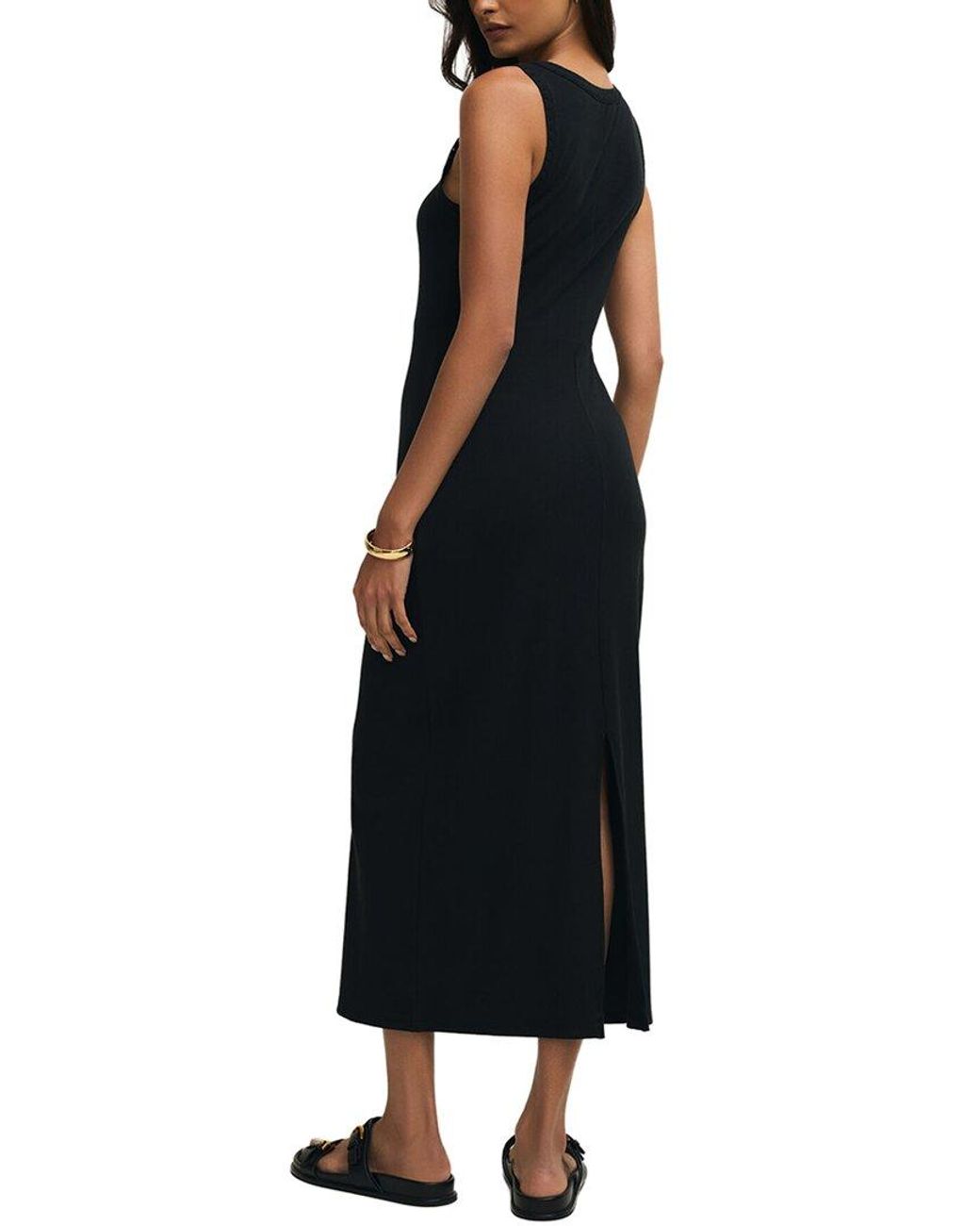 Z Supply Black Clarke Midi Dress