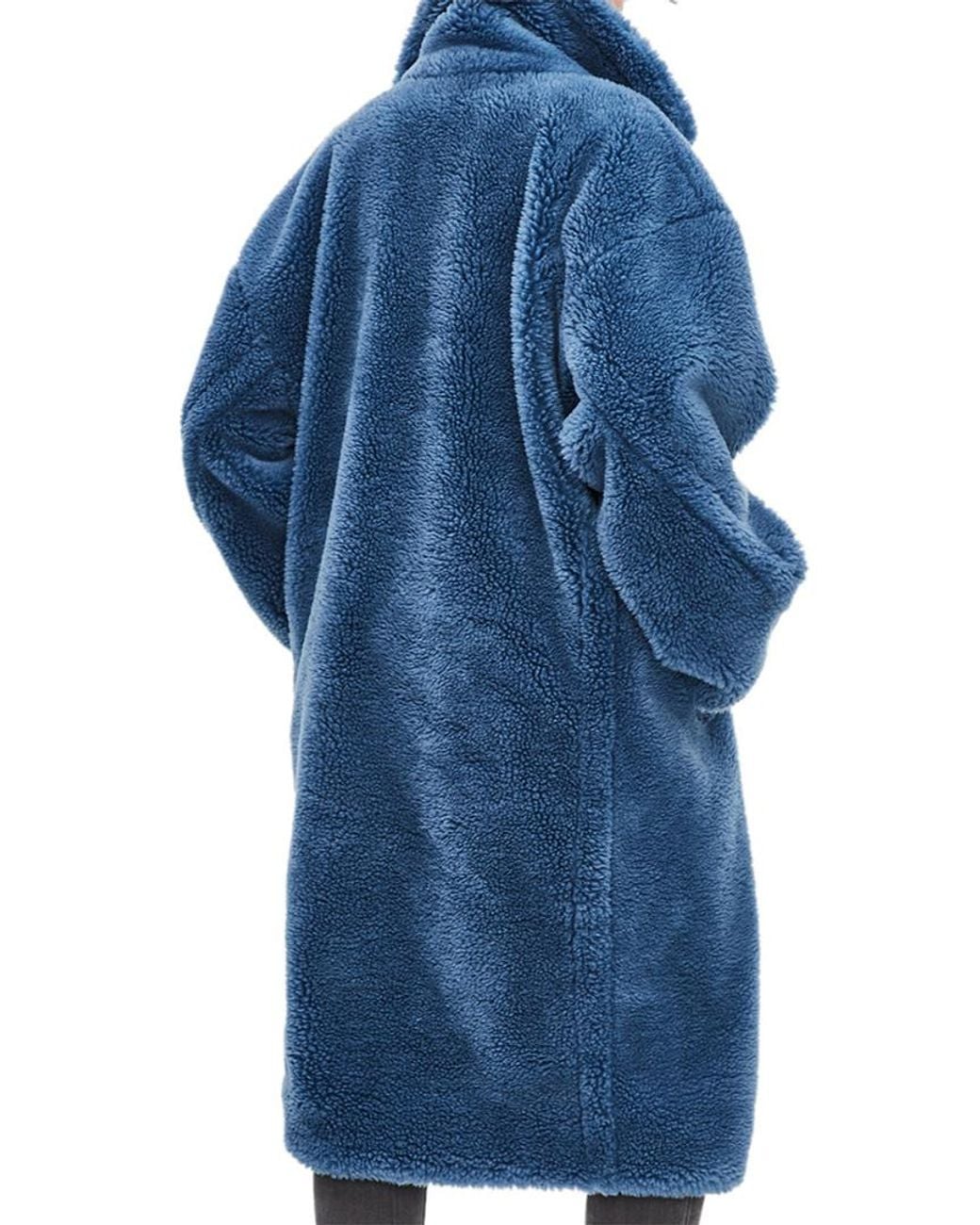 COATME Blue Wool Coat