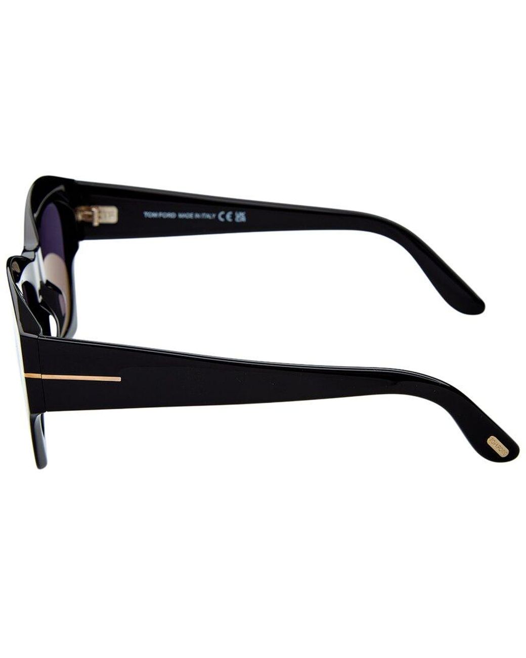 Tom Ford Black Guilliana 52Mm Sunglasses