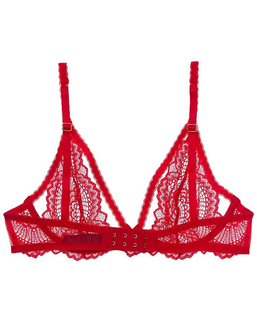 Journelle Red Natalia Underwire Bra
