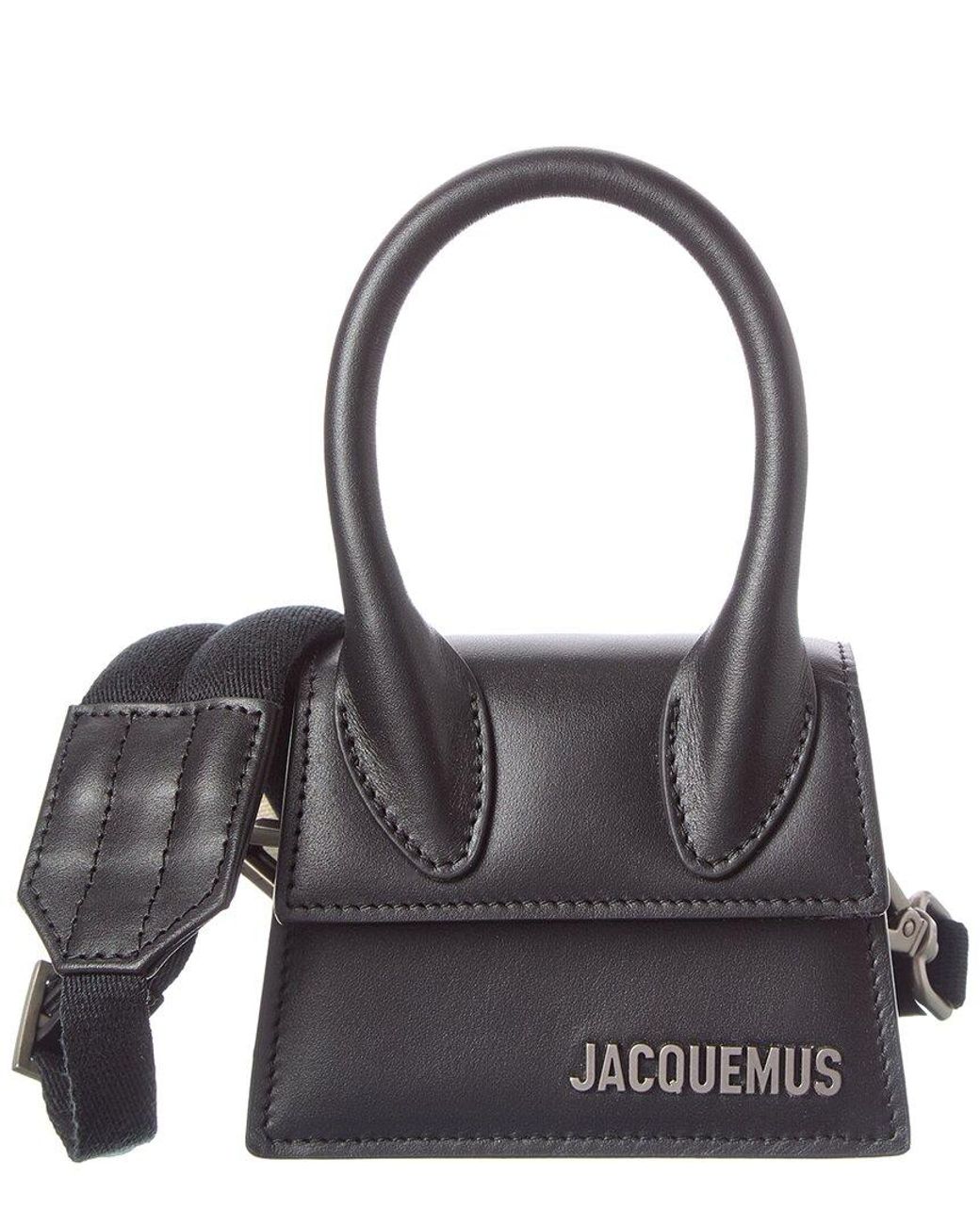 Jacquemus Black Le Chiquito Mini Leather Clutch