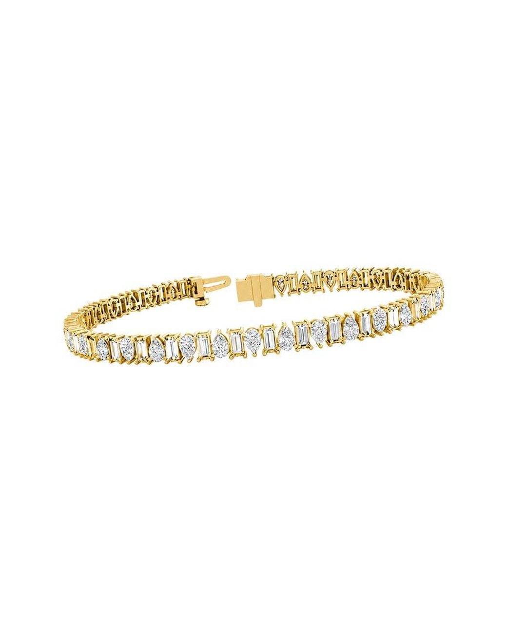 Lab Grown Diamonds White 14K.24 Ct. Tw. Lab-Grown Diamond Tennis Bracelet