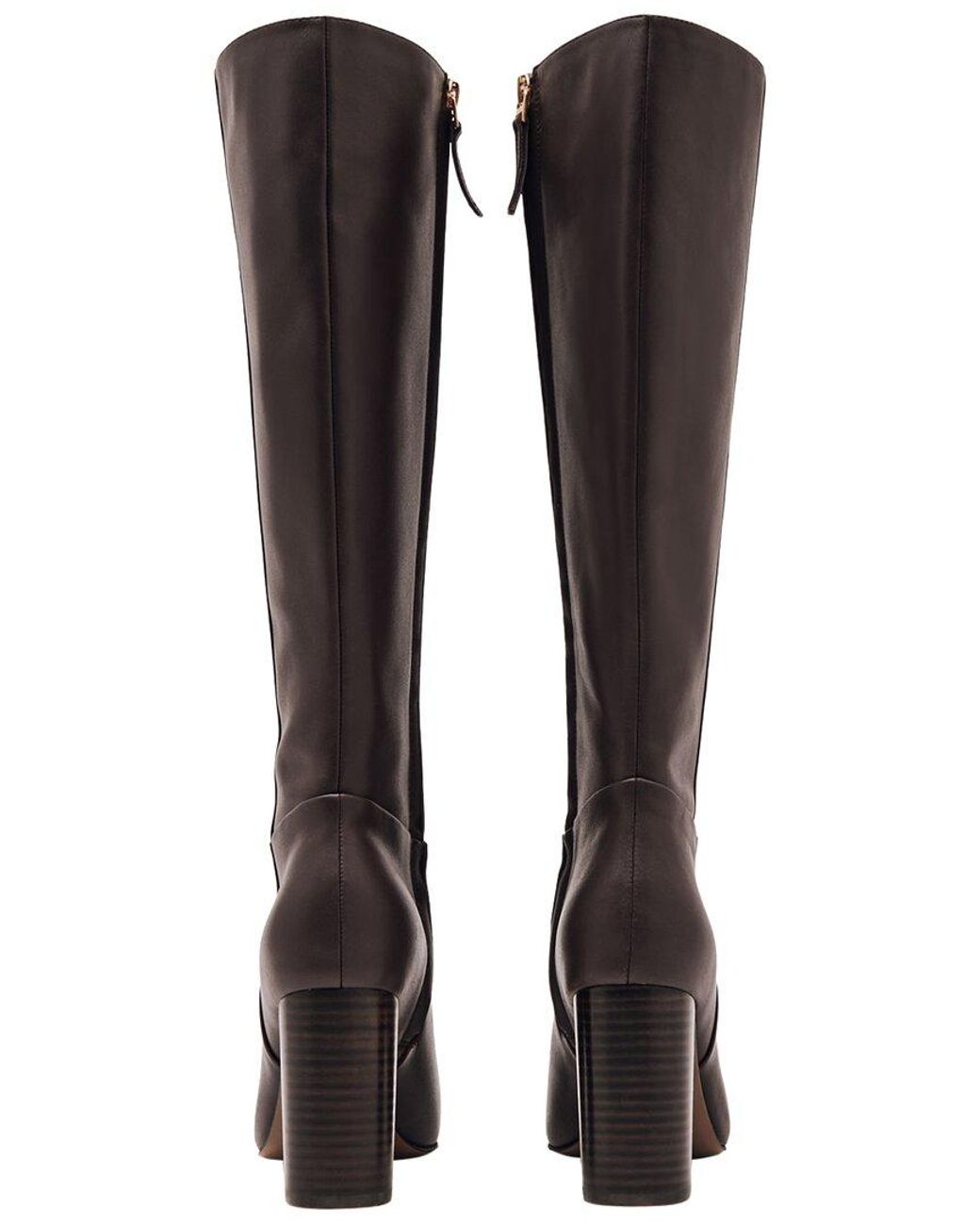 Reiss Brown Bianca Knee Boot