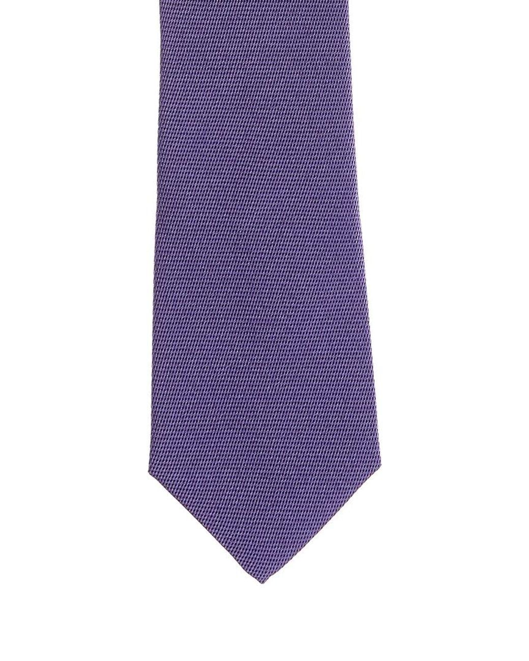 Canali Purple Silk Tie for men