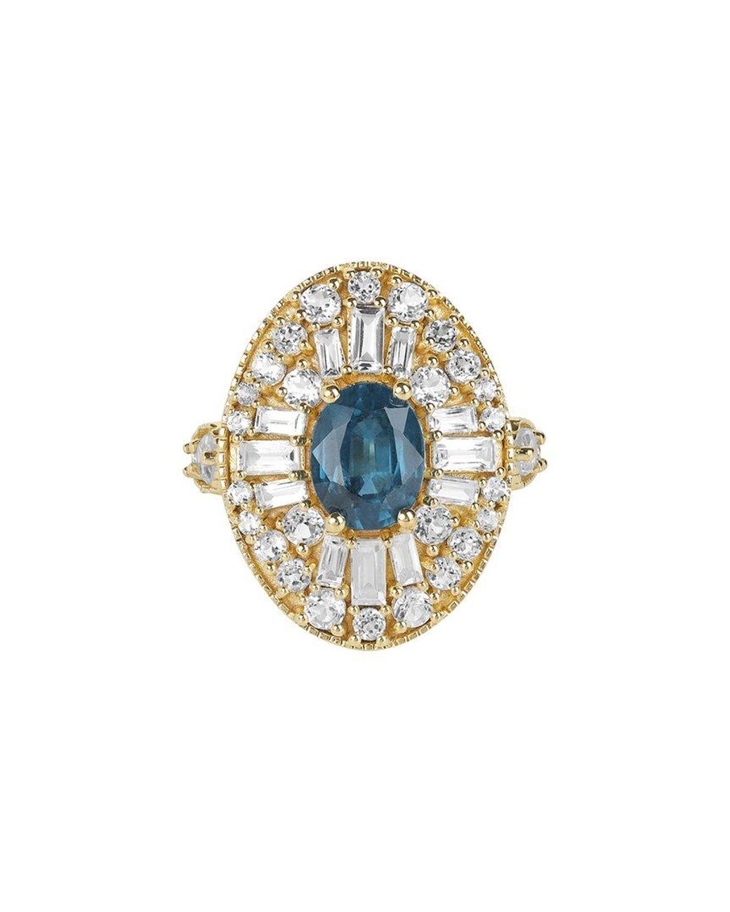TIRAMISU Metallic Gold Over Silver 5.24 Ct. Tw. Gemstone Ring