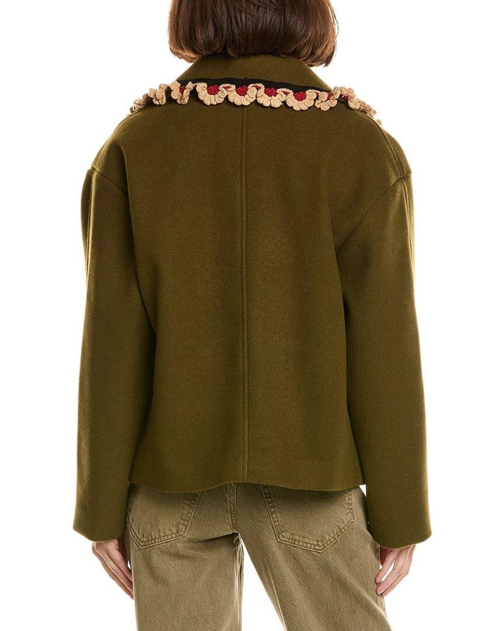 NVLT Green Cropped Jacket