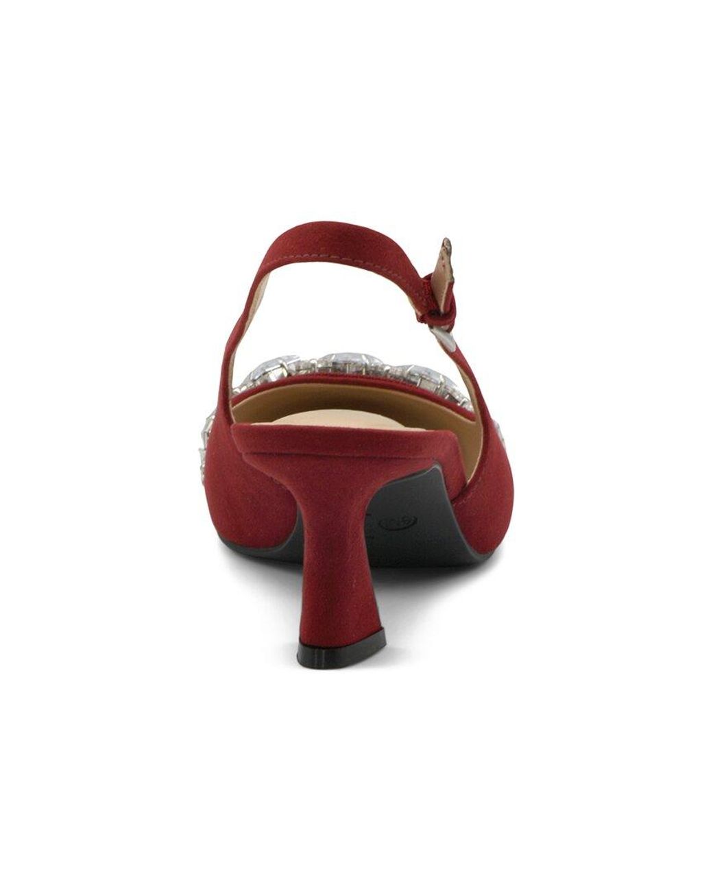 Charles David Red Ahava Pump
