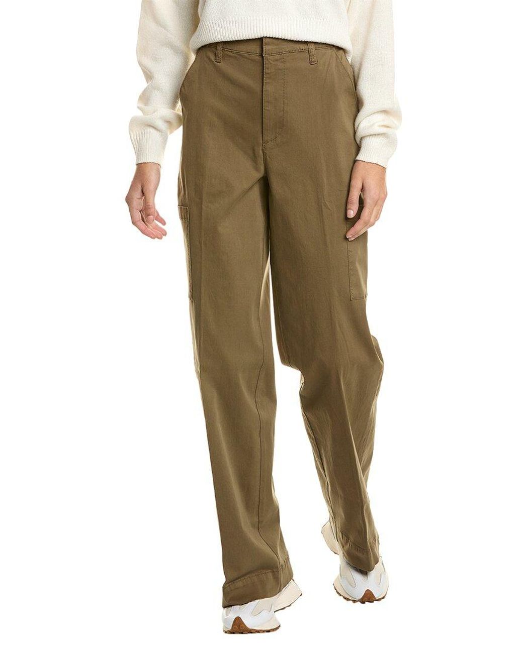 Joe's Jeans Green Cargo Wide Leg Jean