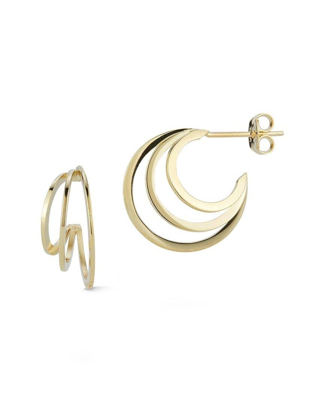 Ember Fine Jewelry Metallic 14k Earrings