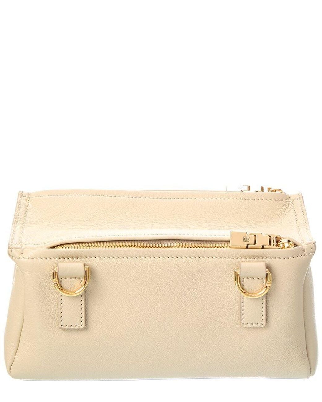 Givenchy Natural Pandora Mini Leather Shoulder Bag
