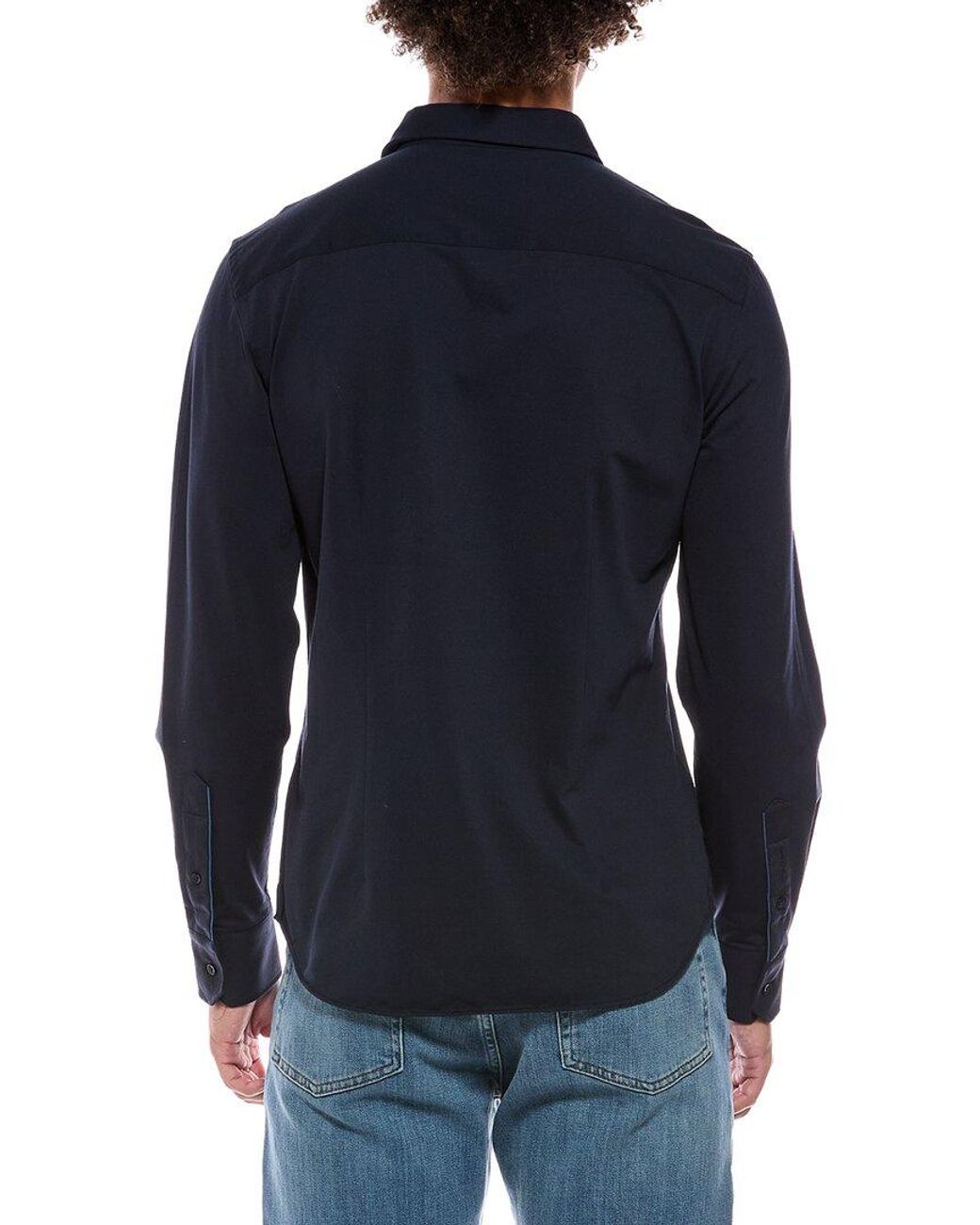 Gas Blue Shirt for men