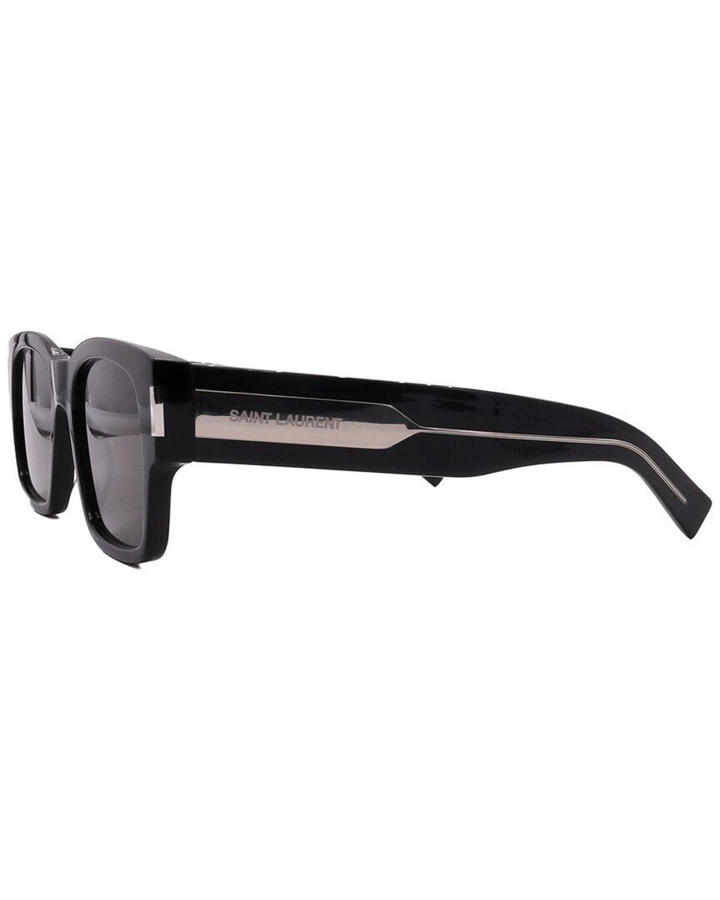 Saint Laurent Black Sl617 53Mm Sunglasses for men