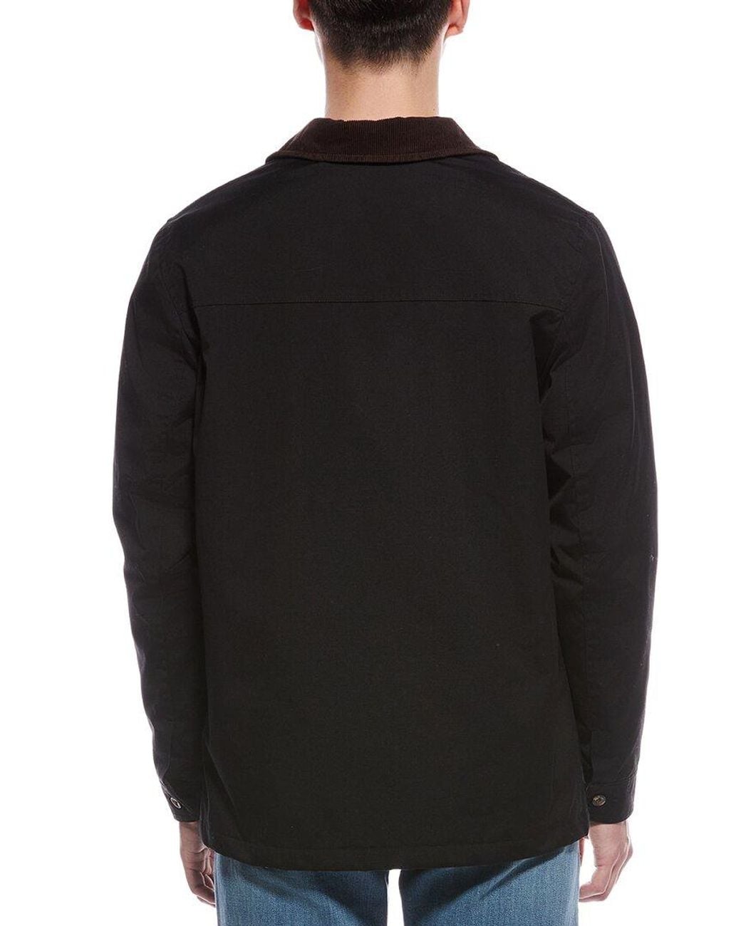 Hunter Black Samuel Canvas Jacket for men