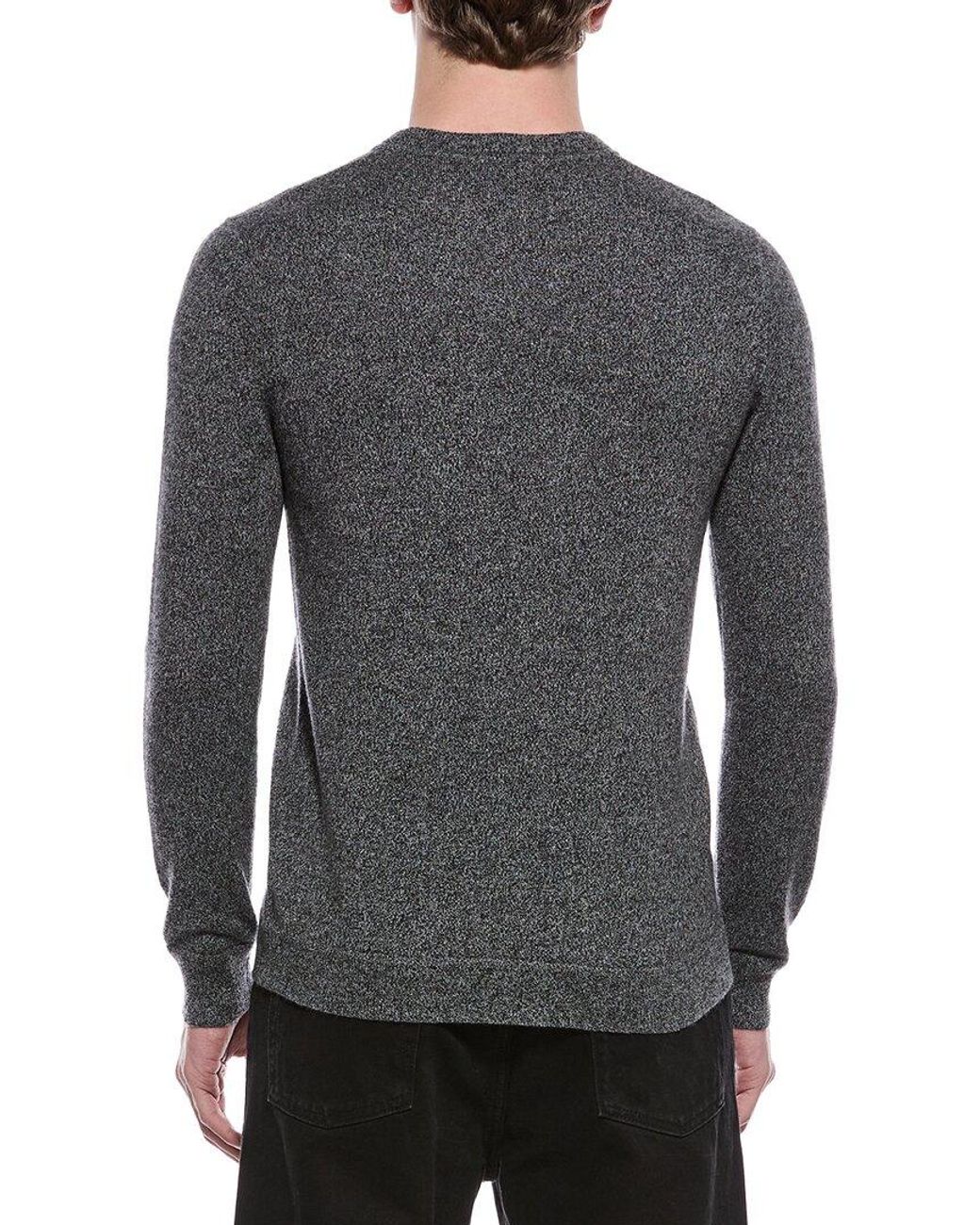 Theory Gray Haider 100% Cashmere Crewneck Sweater for men