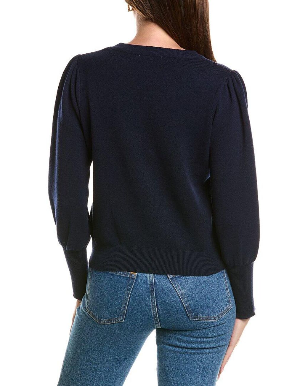 Nanette Lepore Blue Sweater