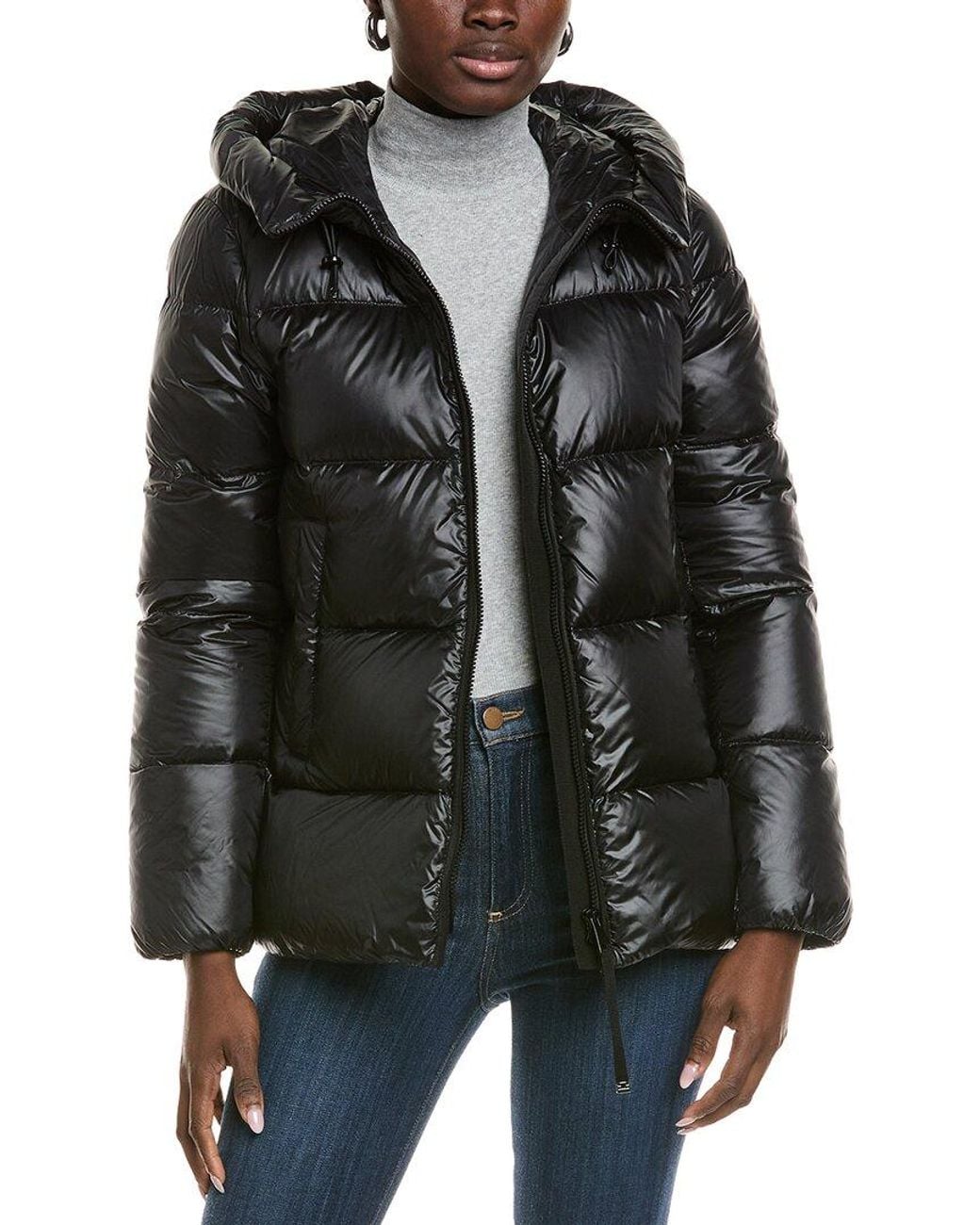Moncler Black Lightweight Down Jacket