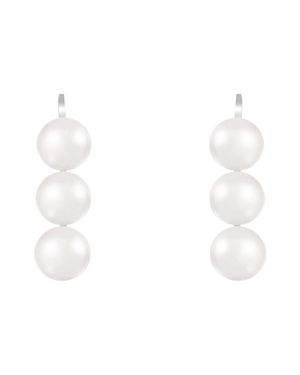 Splendid White 4.5-5Mm Pearl Drop Earrings