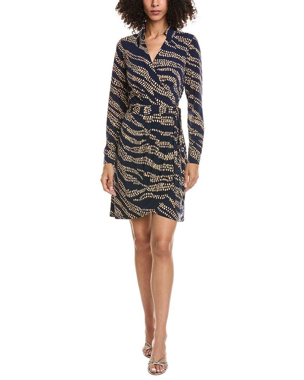 Tommy Bahama Black Carmela Zebra Bay Wrap Dress