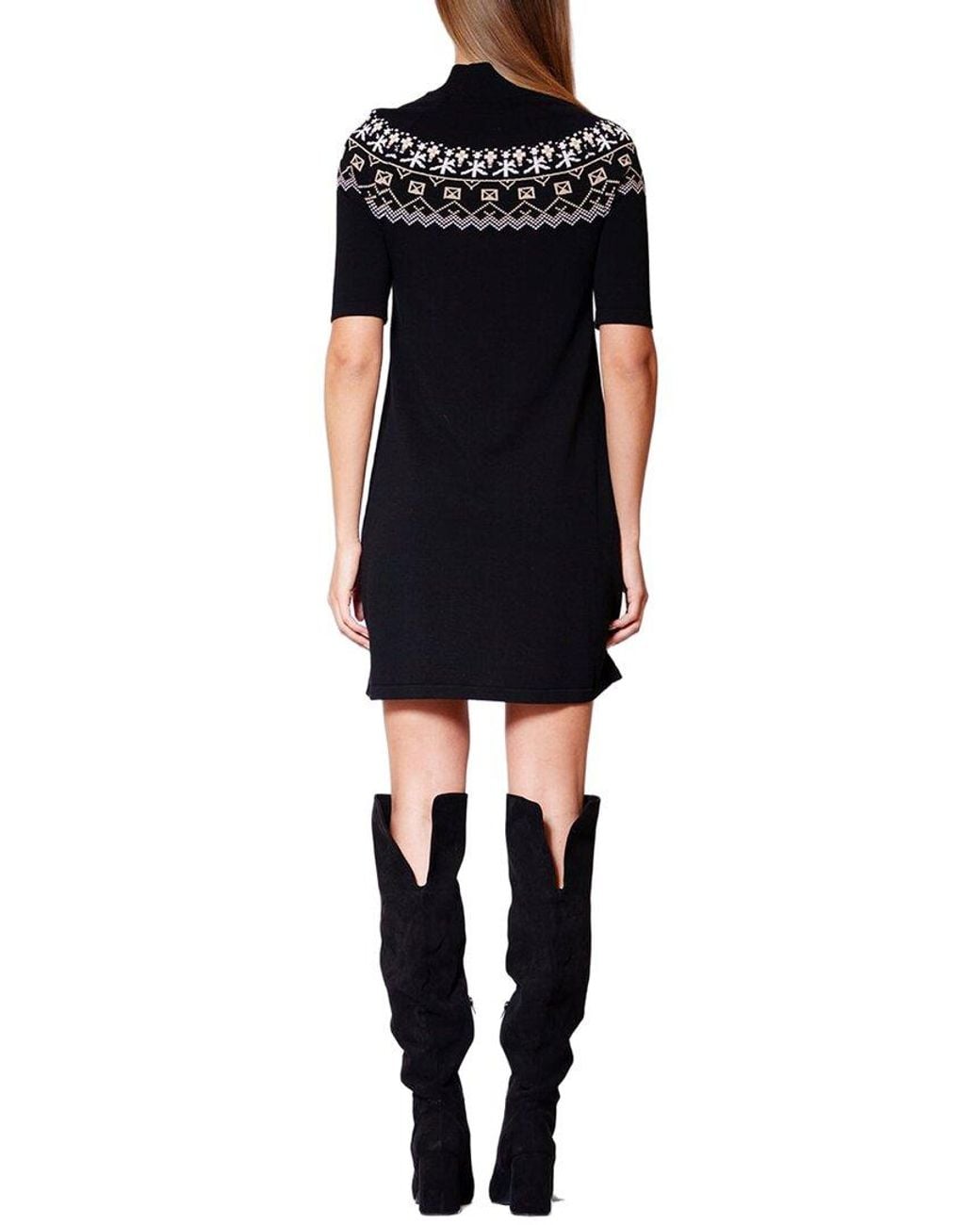 Julia Jordan Black Knit Dress