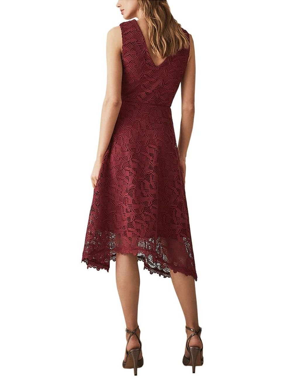 reiss rayna lace dress