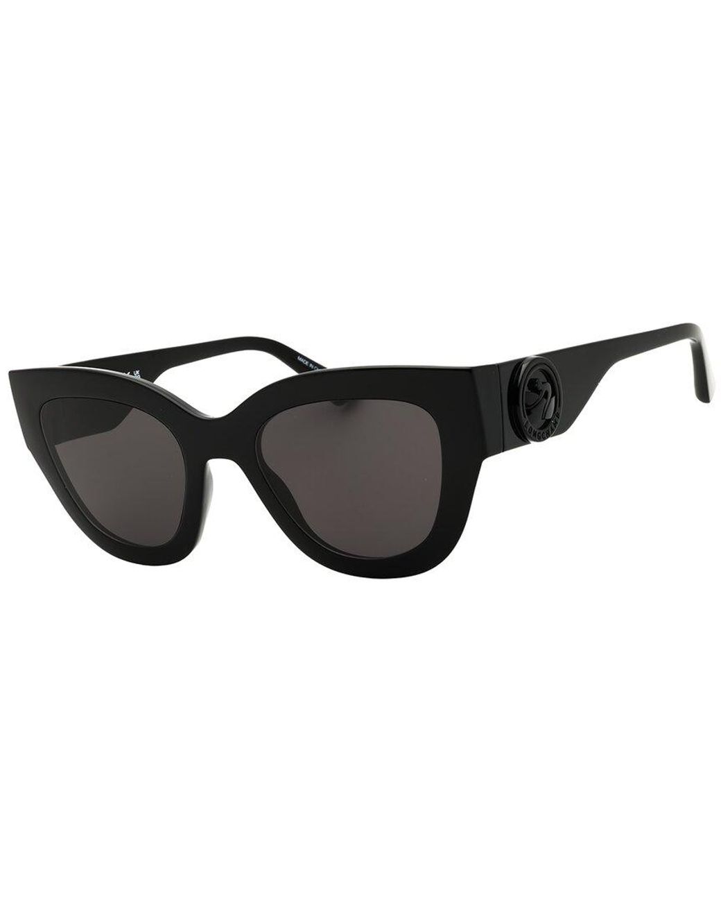 Longchamp Black 52Mm Sunglasses