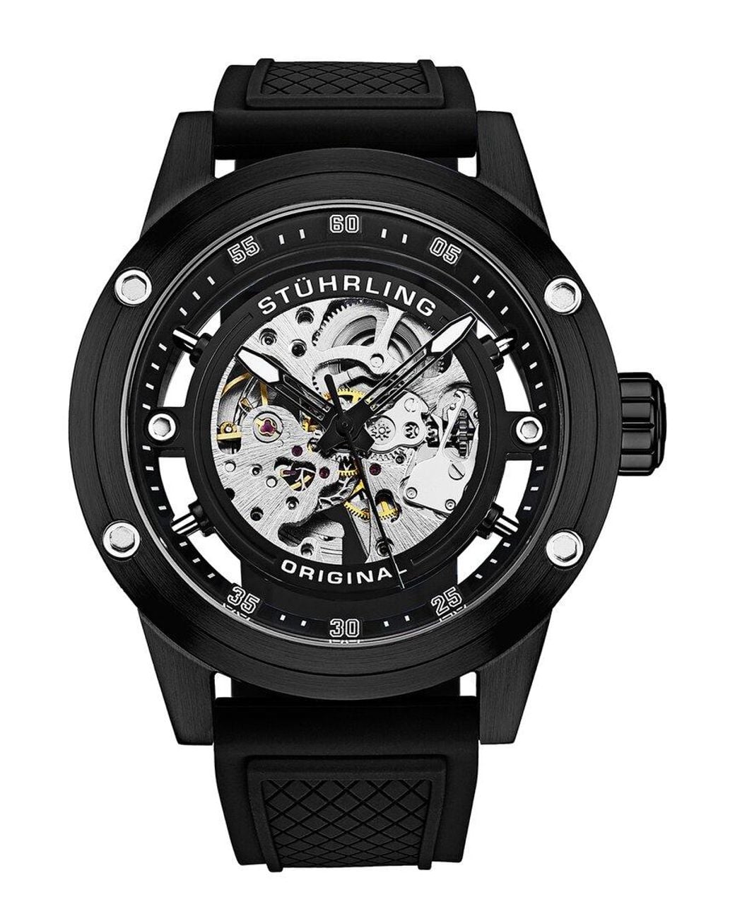 Stuhrling Black Legacy Watch for men