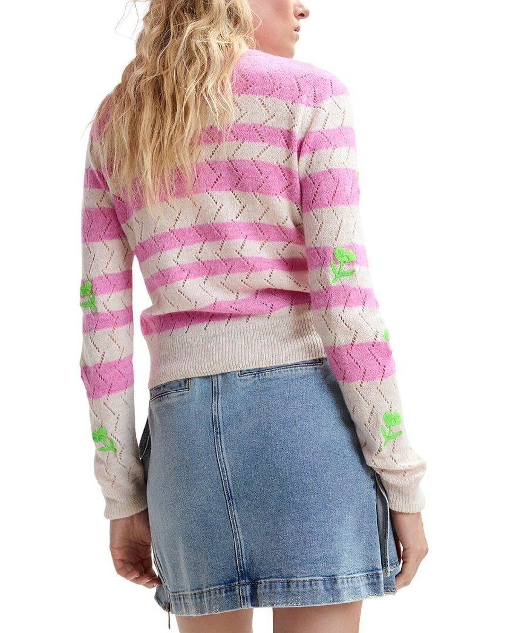 Essentiel Antwerp Red Jivine Wool-Blend Cardigan
