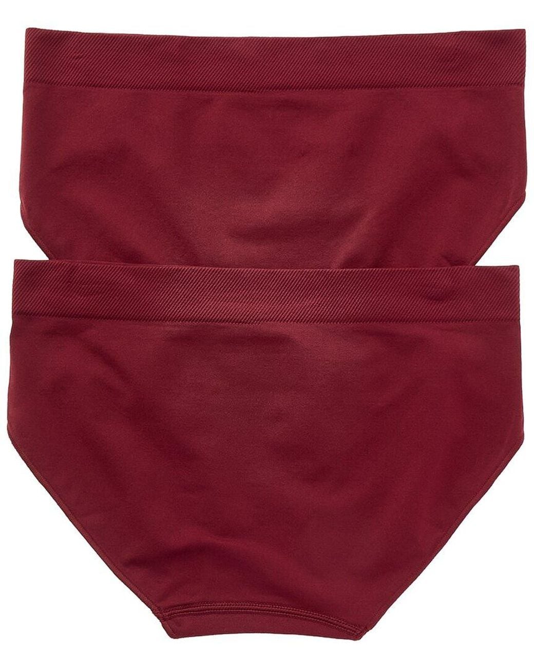 Le Mystere Red 2Pk Seamless Comfort Hipster