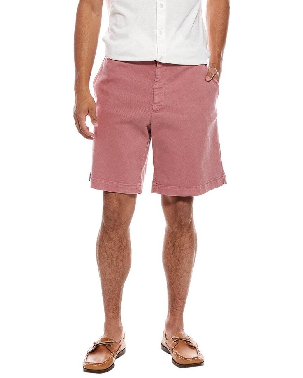Brunello Cucinelli Red Denim Short for men