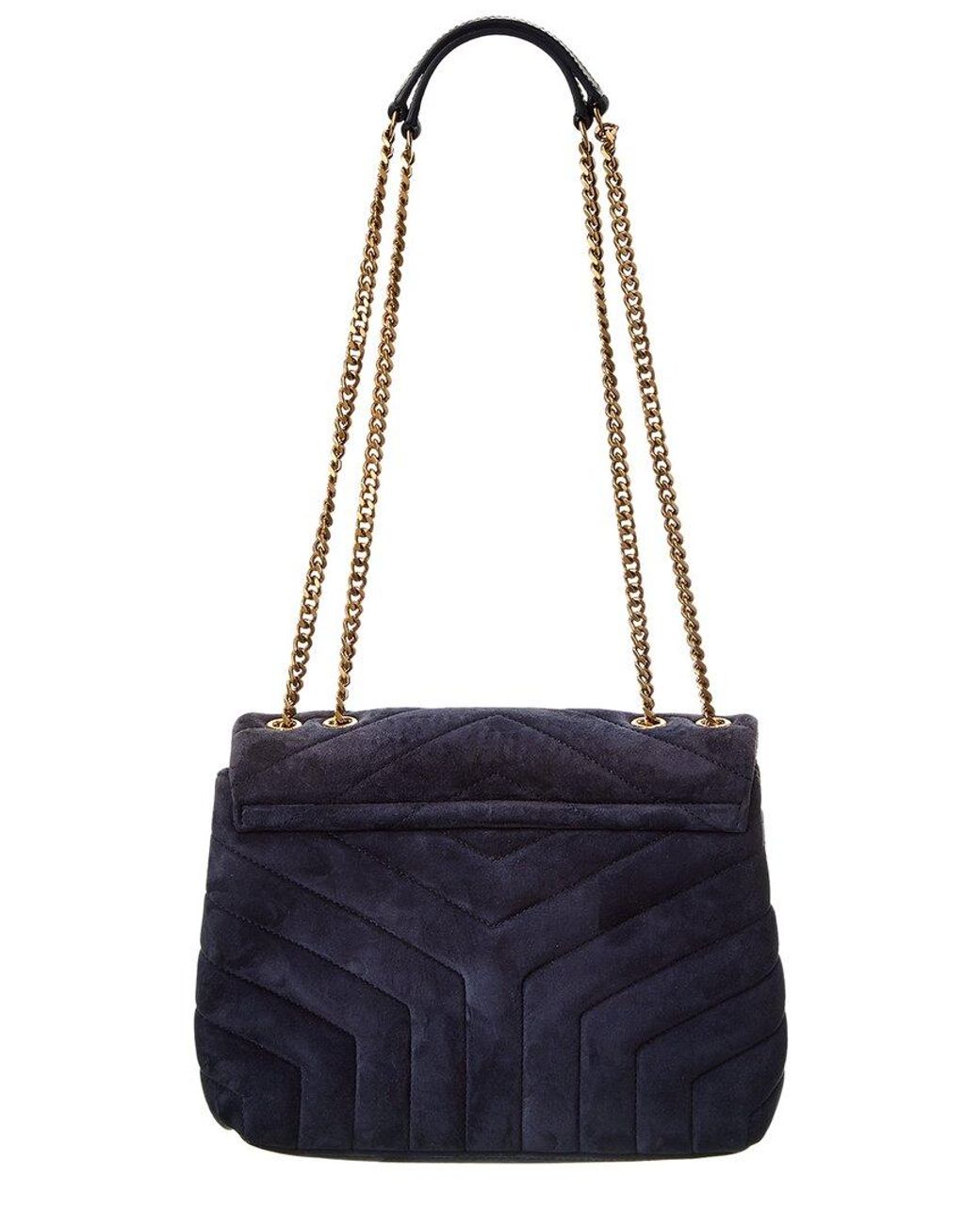 small loulou in quilted suede