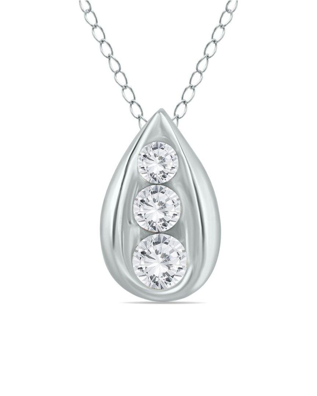 Diamond Select Cuts White 14k 0.50 Ct. Tw. Diamond Necklace