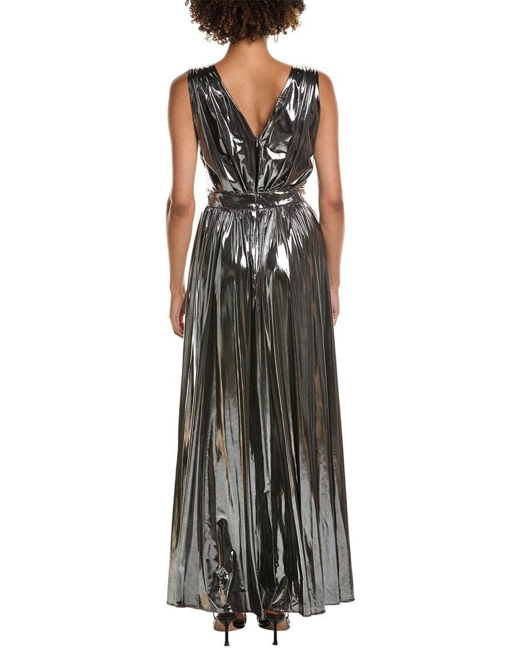 Halston Heritage Black Titania Gown