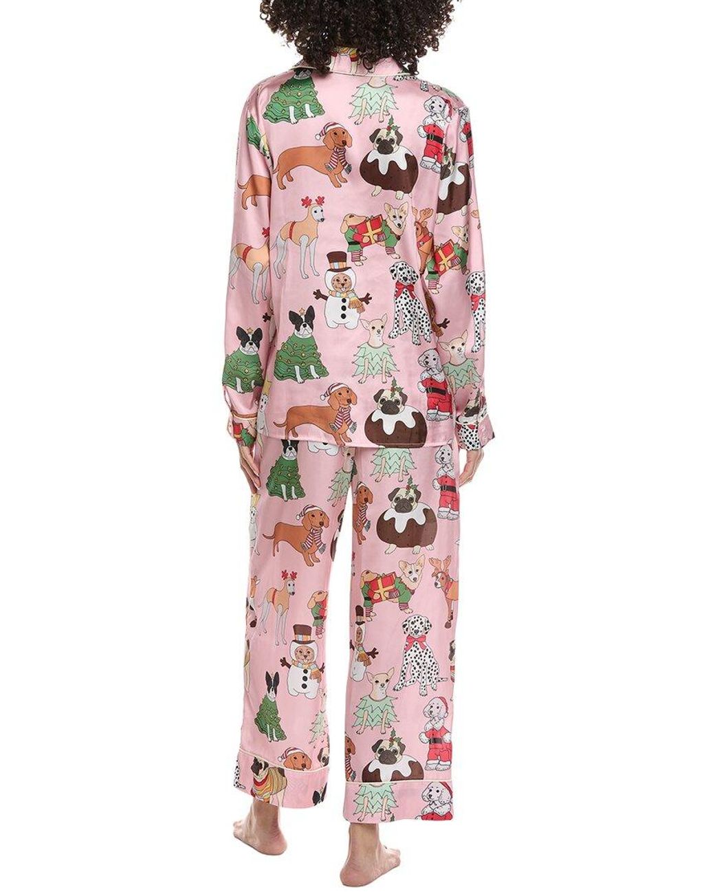 Karen Mabon Pink 2Pc Pajama Set