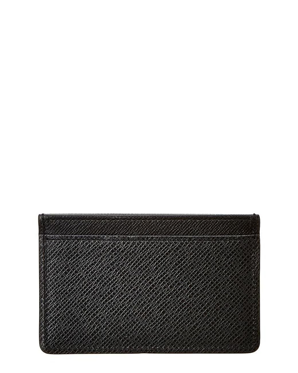 Louis Vuitton Serviette Tobol Black Taiga Leather