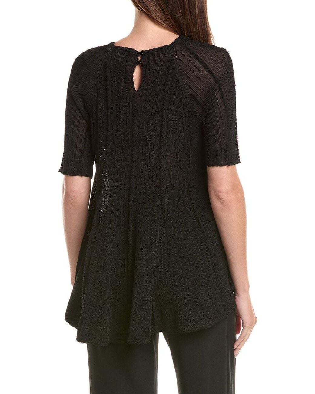 Proenza Schouler Black Tavia Top