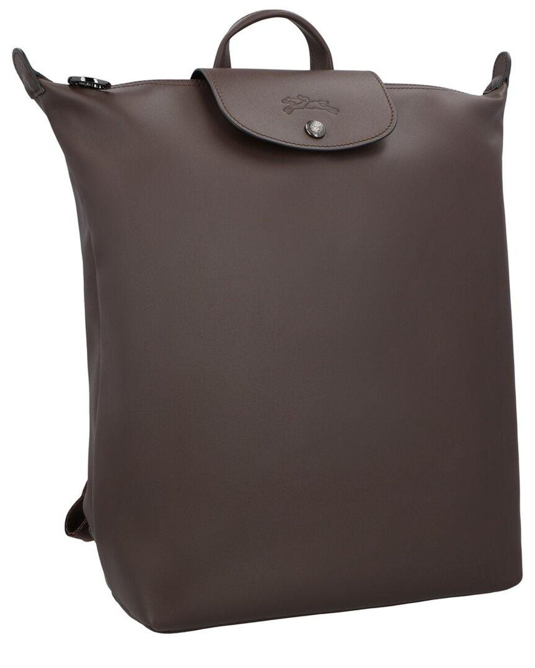 Longchamp Brown Le Pliage Xtra Medium Leather Backpack