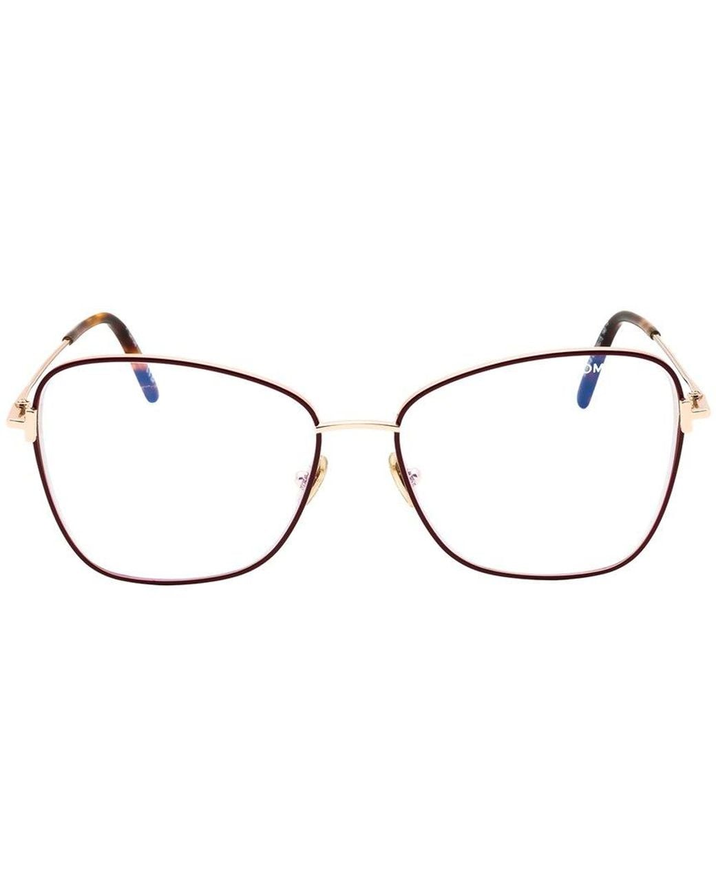 Tom Ford Red 55Mm Optical Frames
